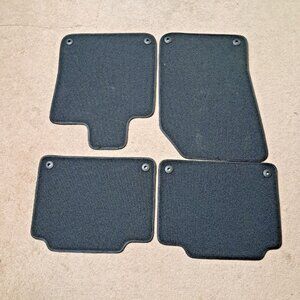 Genuine Volvo V90 Cross Country Textile Floor Mats Set Charcoal OEM 32216179
